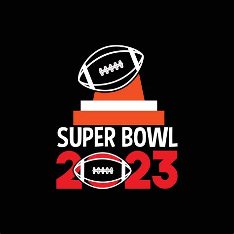 Super bowl 2023 vector t-shirt design. Super Bowl t-shirt design. Can ...