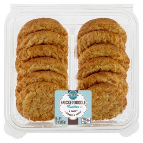 Bakery Fresh Snickerdoodle Cookies 12 Ct 15 Oz Frys Food Stores