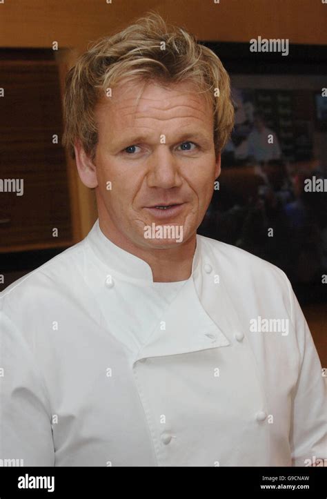 Gordon ramsay launches his Royal Doulton range of kitchen ware Stock Photo - Alamy