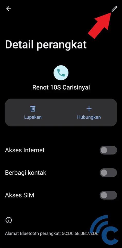 Cara Mudah Mengganti Nama Perangkat Bluetooth Di HP ASUS