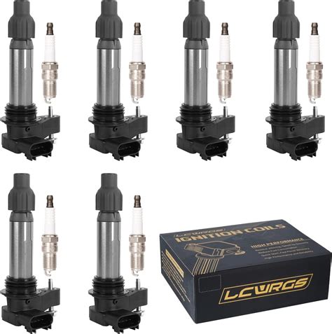 Amazon Set Of 6 Ignition Coil Pack And Spark Plugs For GMC Acadia