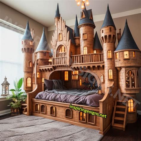 These Giant Harry Potter Hogwarts Castle Kids Beds Bring The Wizarding