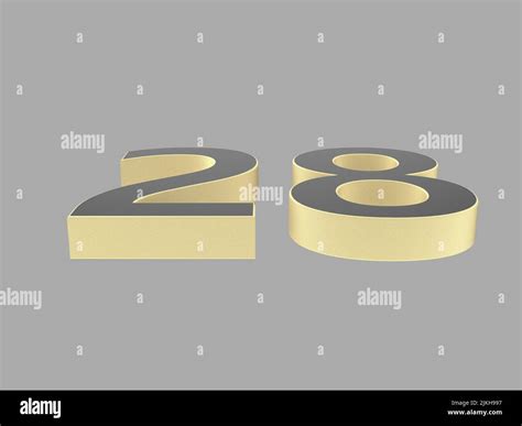 3d number isolated rendering illustation texture Stock Photo - Alamy