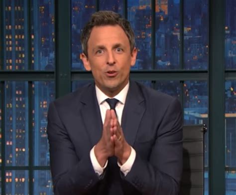 'Late Night' Host Seth Meyers Congratulates Trump Supporters