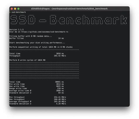 Install ssd-benchmark on Linux | Snap Store