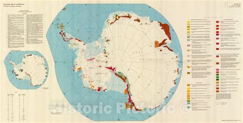 Map : Antarctic map folio series Geologic Map of Antarctica , Antarctic ...