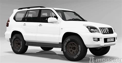 Скачать мод Toyota Land Cruiser Prado 120 для Beamngdrive