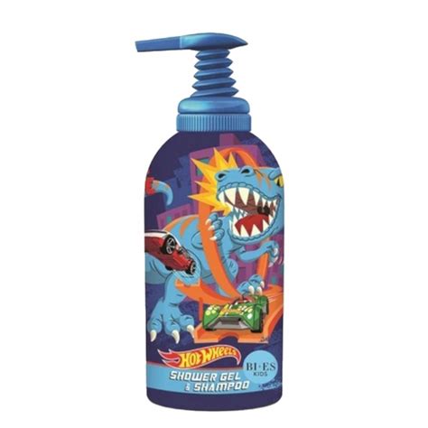 Gel De Dus Si Sampon Pentru Copii Bi Es Hot Wheels Beast Mode Cu Pompita L Oferta Pret