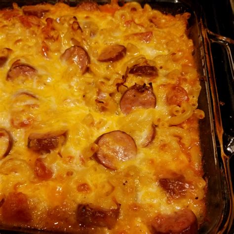 Cheesy Smoked Sausage Casserole Recipe Allrecipes