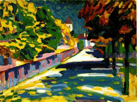 Autumn in Bavaria, 1908 - Wassily Kandinsky - WikiArt.org