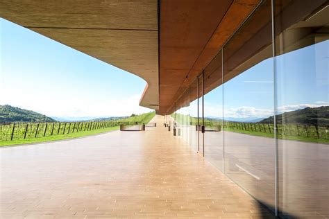 Antinori Winery by Archea Associati. A winery I visited built into the ...