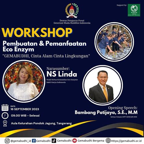 Gemabudhi Adakan Workshop Pembuatan Pemanfaatan Eco Enzym Gemabudhi