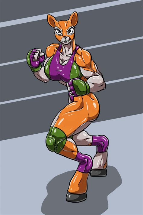 Female Deer Fighter By Allesey Hentai Foundry