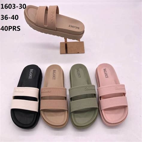 Jual Balance Jelly Wedges Wanita Sandal Karet Wanita