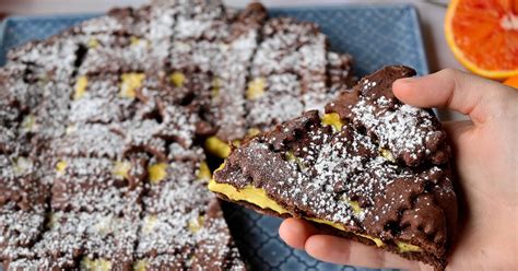 Ricetta CROSTATA SPEZIATA AL CACAO CON CREMA ALL ARANCIA Di Eleonora