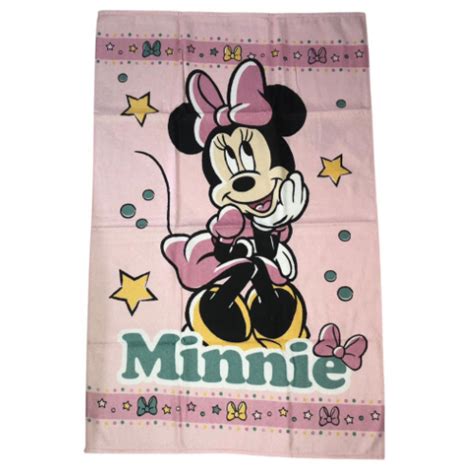 Toalha De Banho Felpuda Infantil Minnie Dohler X Cm Shopee Brasil