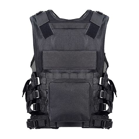 Tactical Vest Military Carrier Holster Police Molle Assault Combat Gear