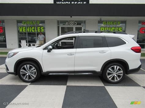 2019 Crystal White Pearl Subaru Ascent Touring 142220492 Photo 3