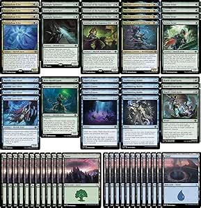 Mtg Decks More Elite Merfolk Deck Simic Blue Green Modern Legal