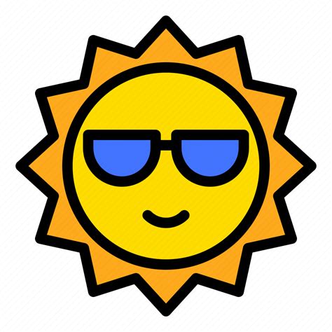 Hot Sun Sunny Tropical Weather Icon Download On Iconfinder