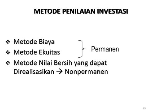 PPT PSAP NO 06 AKUNTANSI INVESTASI PowerPoint Presentation Free