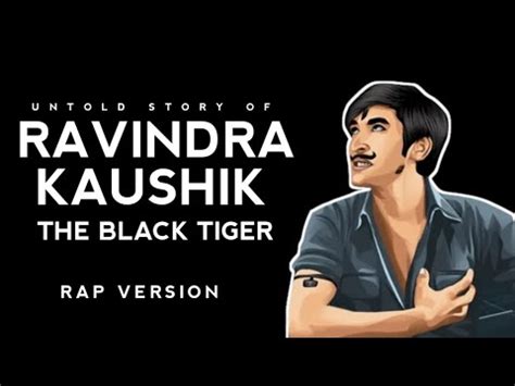 Ravindra Kaushik The Black Tiger Of India Ghor Sanatani New Rap