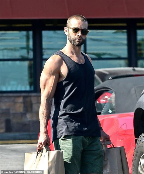 Chace Crawford Shows Off His Bulging Biceps During Grocery Store Trip