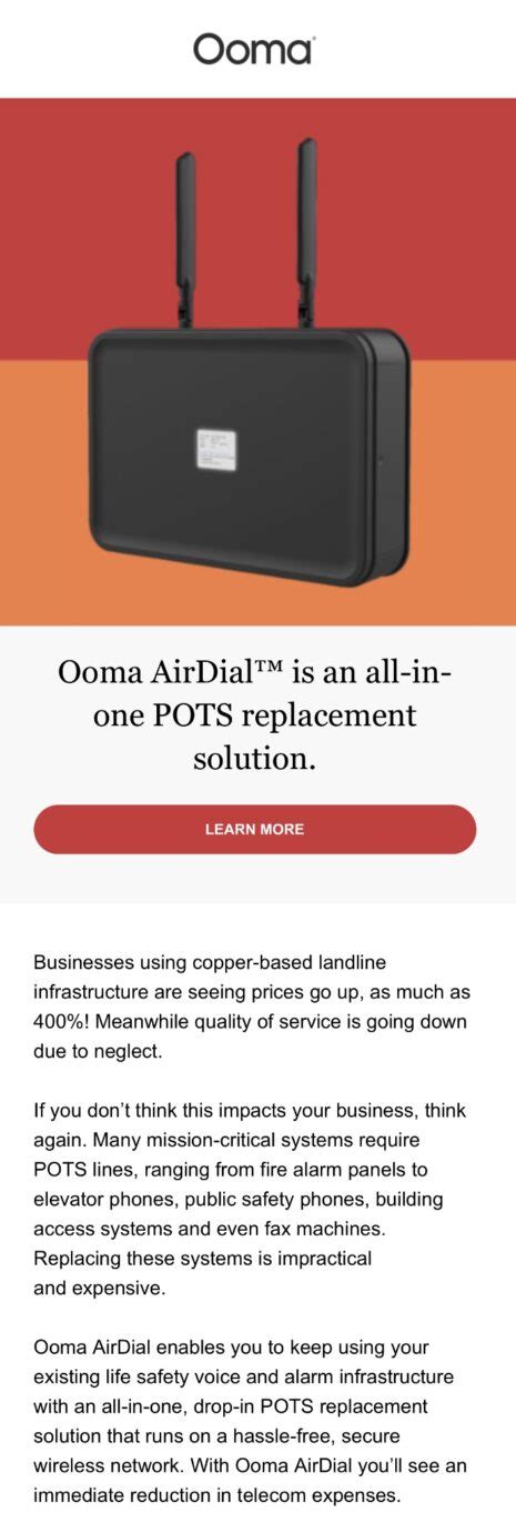 Ooma Airdial Is An All In One Pots Replacement Solution Iagentnetwork