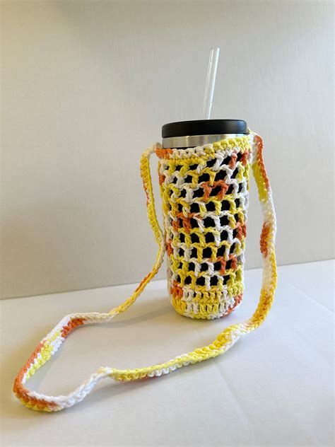 Crochet Water Bottle Holder - Etsy