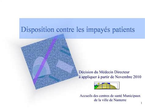 Ppt Disposition Contre Les Impay S Patients Powerpoint Presentation