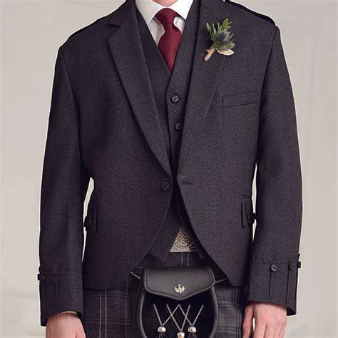 Lochinver Tweed Argyll Kilt Jacket Lochcarron Of Scotland