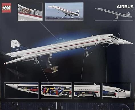 LEGO Concorde Plane revealed ahead of September release