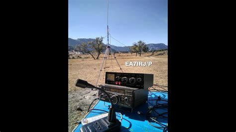 Primera Operación Hf En Portable Estrenando Antena Portátil