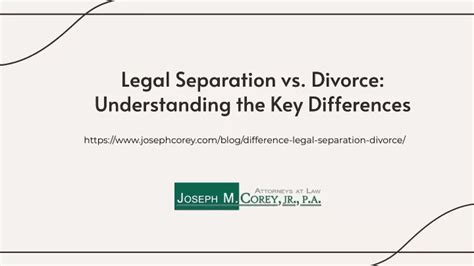 Ppt Legal Separation Vs Divorce Whats The Difference Powerpoint