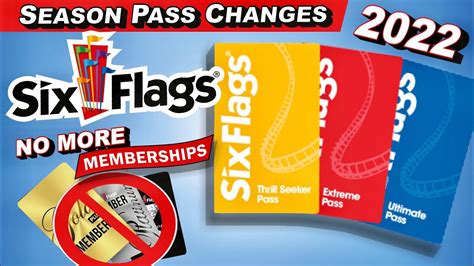 Six Flags Season Pass 2022 New 3 Tier System Explained Benefits Prices