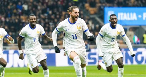 Italie France Le Double Exploit Historique De Rabiot Avec Son But