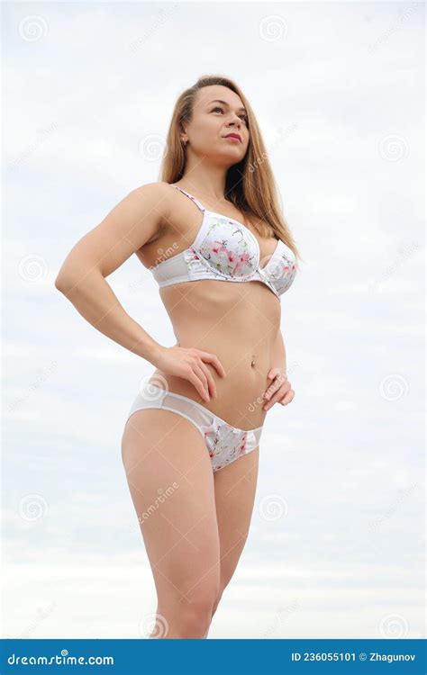 Woman In Lingerie Gorgeous Figure Stock Image Image Of People Perfect 236055101