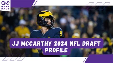 Jj Mccarthy Nfl Draft Profile