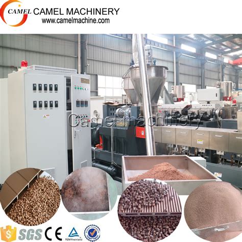 Plastic PP PE WPC Co Rotation Wood Granulation Making Machine China