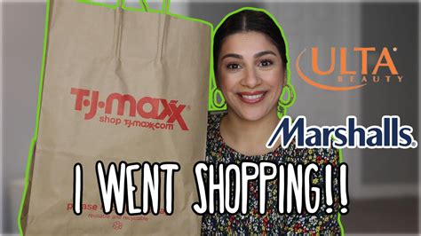 Who Went Shopping This Girl Did Tj Maxx Marshalls Ulta Haul Youtube