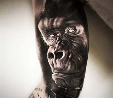 King Kong tattoo by Hugo Feist | Post 20231