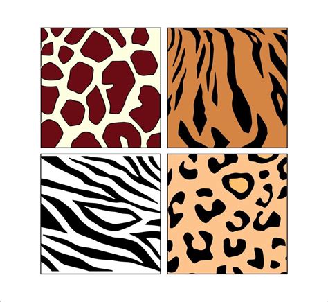 Set of Wallpaper Animal Pattern 11702855 Vector Art at Vecteezy