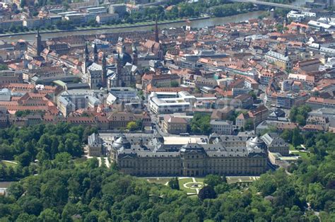 Luftaufnahme W Rzburg W Rzburger Residenz Einem Barocken