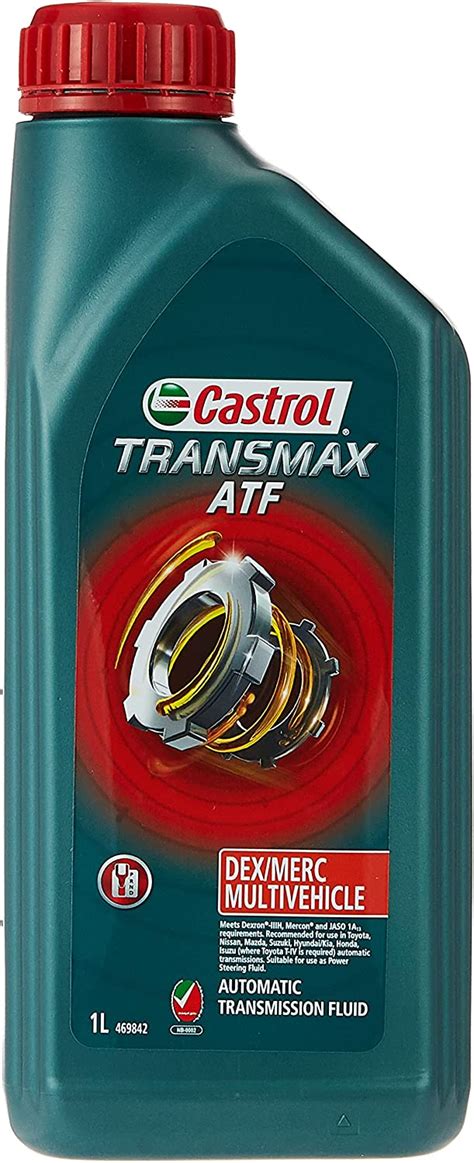 Castrol Transmax Atf Dex Merc Multivehicle L Transparent Liter