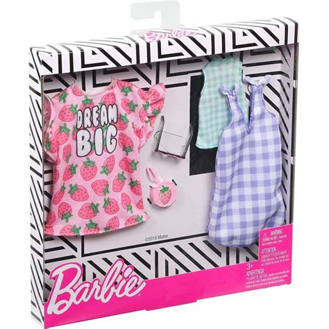 Mattel Zestaw Ubranek Dla Barbie Akcesoria Pak Dream Big Ghx