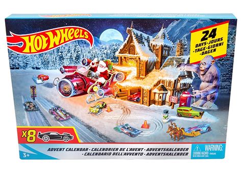 Рождественский адвент календарь Гонки от Hot Wheels купить в интернет магазине Obetty цена
