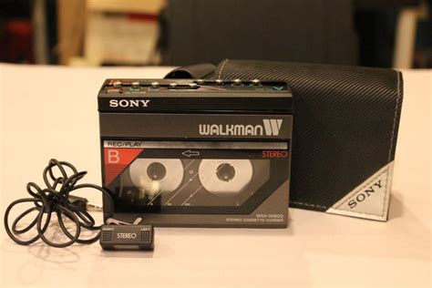 Sony Walkman Wm W800 Moveable Double Cassette Participant Recorder Newpacer By Surfavenuemall