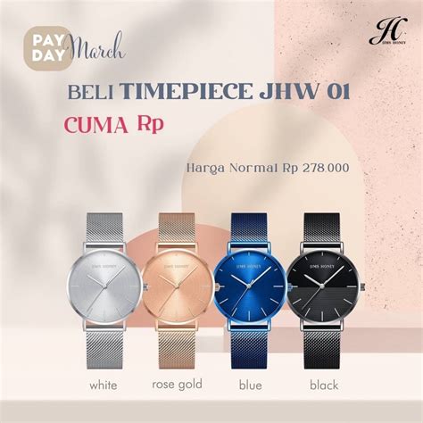 Jual Jims Honey Jam Tangan Wanita JHW 01 Jam Tangan Fashion Terbaru