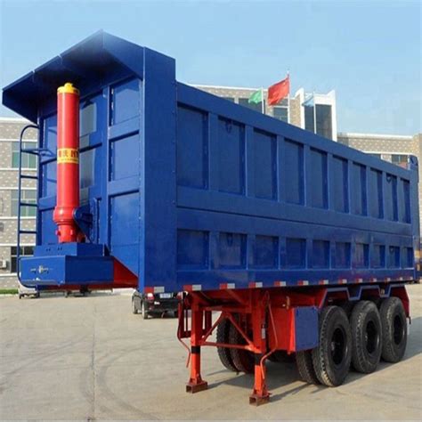 3 Axles 4 Axle 40t 50t U Shape Side Semi Tipper Dumper China Trailer