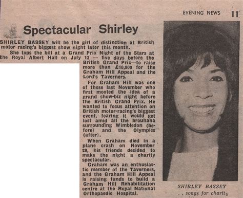 From The Archive 593 1975 Dame Shirley Bassey Blog